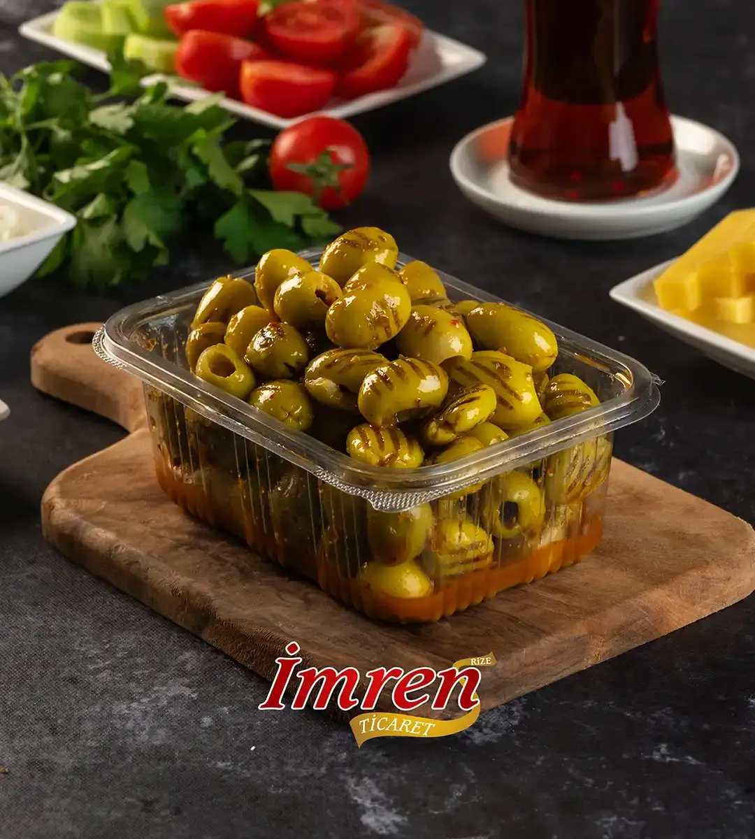 Alternative view of Közlenmiş Izgara Yeşil Zeytin 1000 Gr